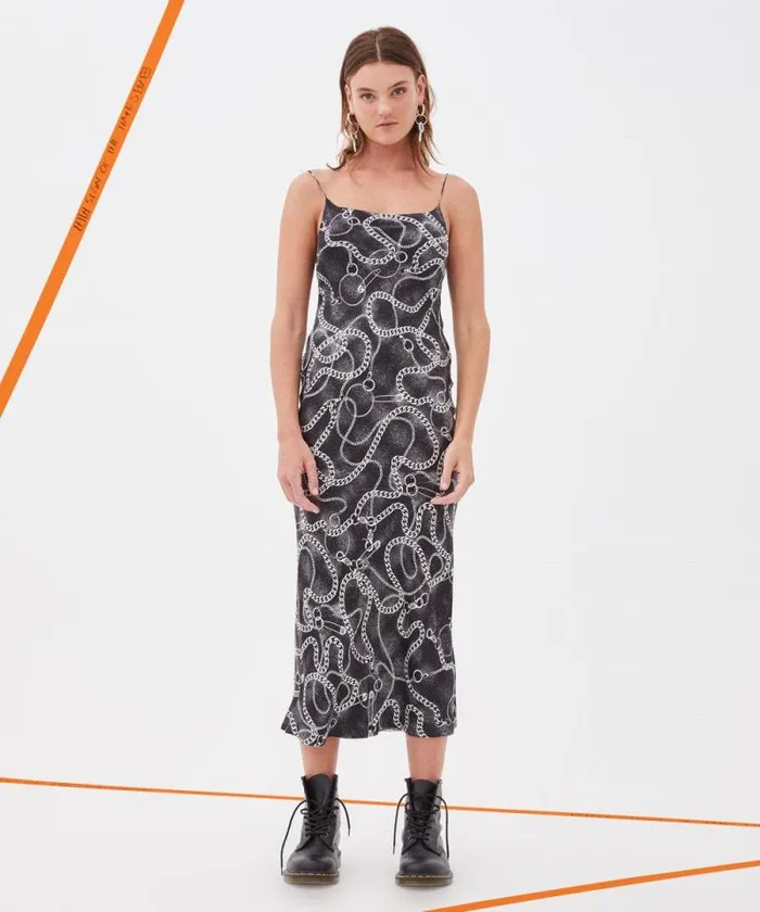 Ksubi Heavy Metal Dress Womens Dresses