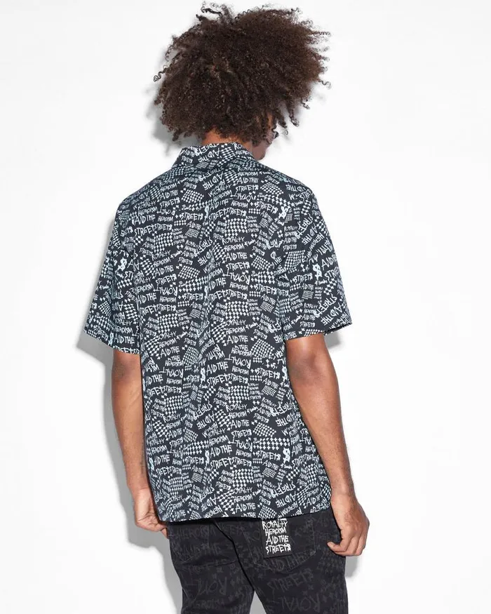 Ksubi Heroism Ss Shirt Black Mens Shirts