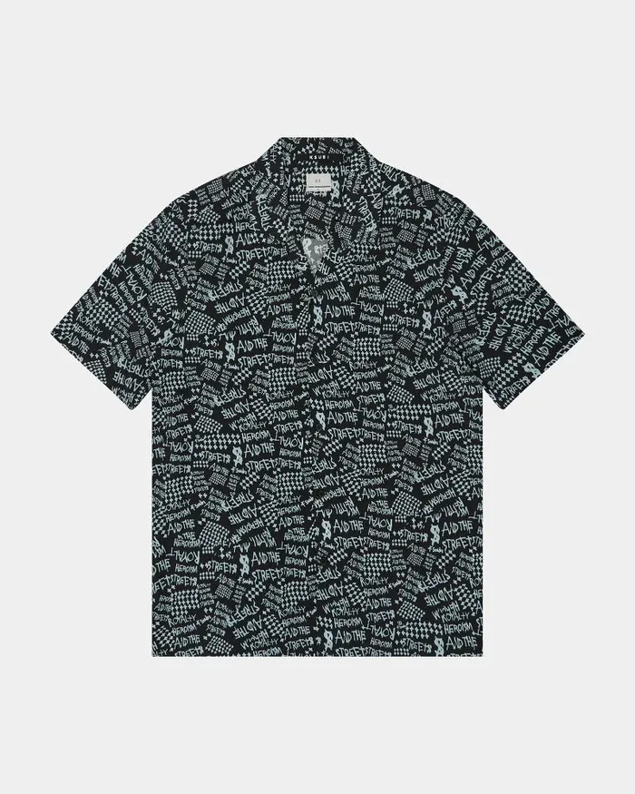 Ksubi Heroism Ss Shirt Black Mens Shirts