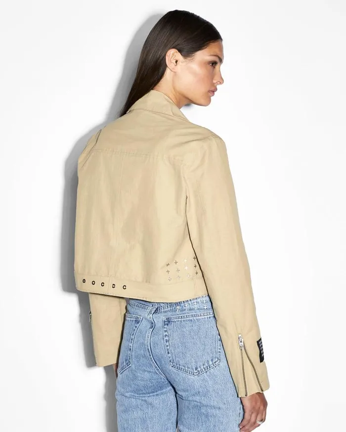 Ksubi Incognito Bikertrench Khaki Womens Jackets