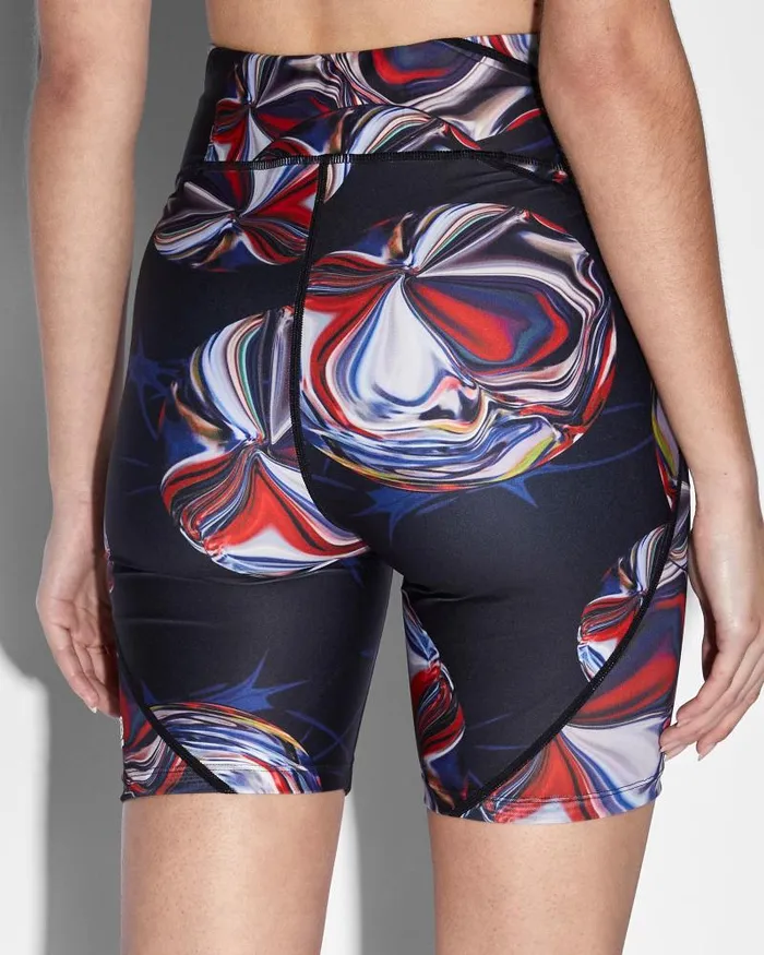 Ksubi Ksubi X Pe Nation Bike Short Warped Womens Shorts