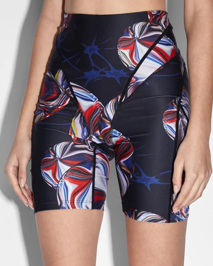 Ksubi Ksubi X Pe Nation Bike Short Warped Womens Shorts