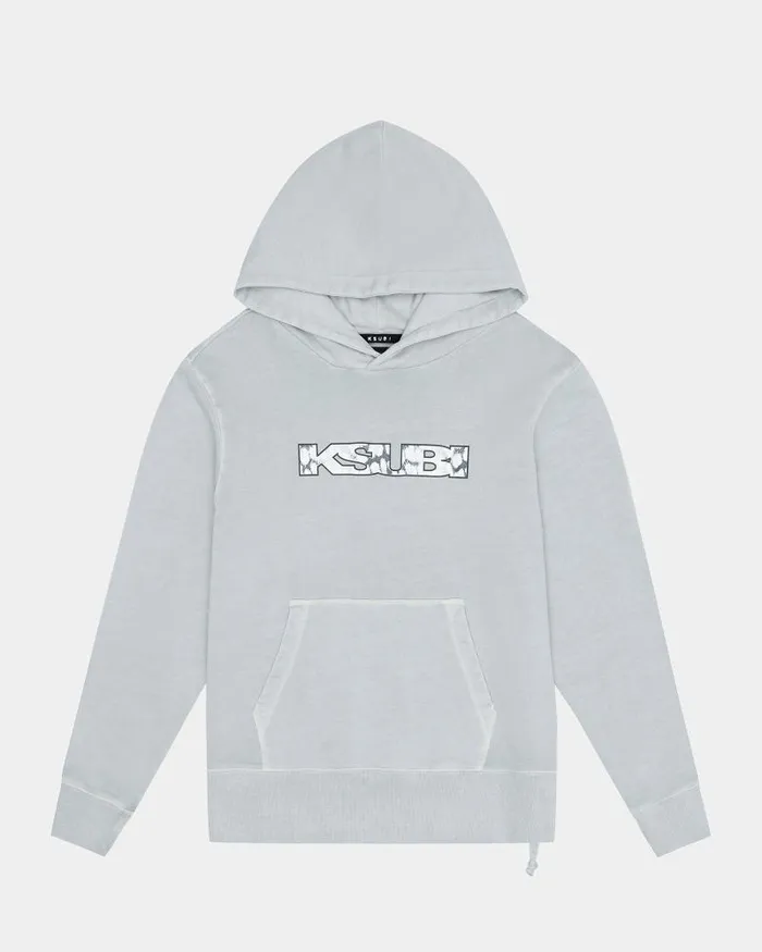 Ksubi Leo Sott True Kash Hoodie Grey Mens Hoodies and Sweatshirts