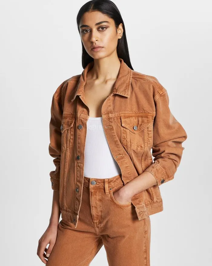 Ksubi Oversized Jacket Brown Sugar Womens Jackets