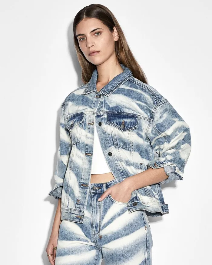 Ksubi Oversized Jacket Strokes Womens Jackets