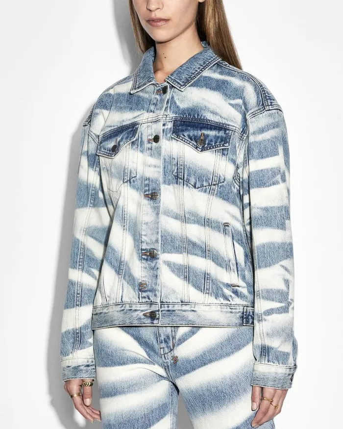 Ksubi Oversized Jacket Strokes Womens Jackets