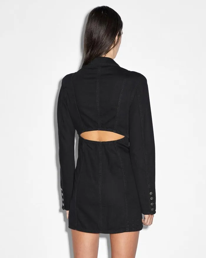 Ksubi Rapture Dress Stealth Womens Dresses