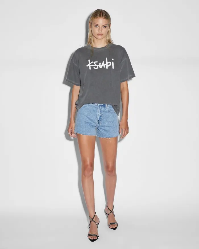 Ksubi Rise N Hi Dettached Authentik Womens Denim Shorts