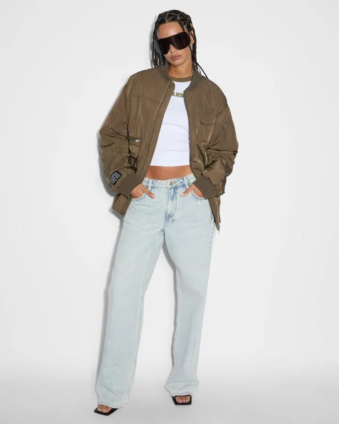 Ksubi Score Bomber Khakicedar Womens Jackets Ksubi Score Bomber Khakicedar Womens Jackets