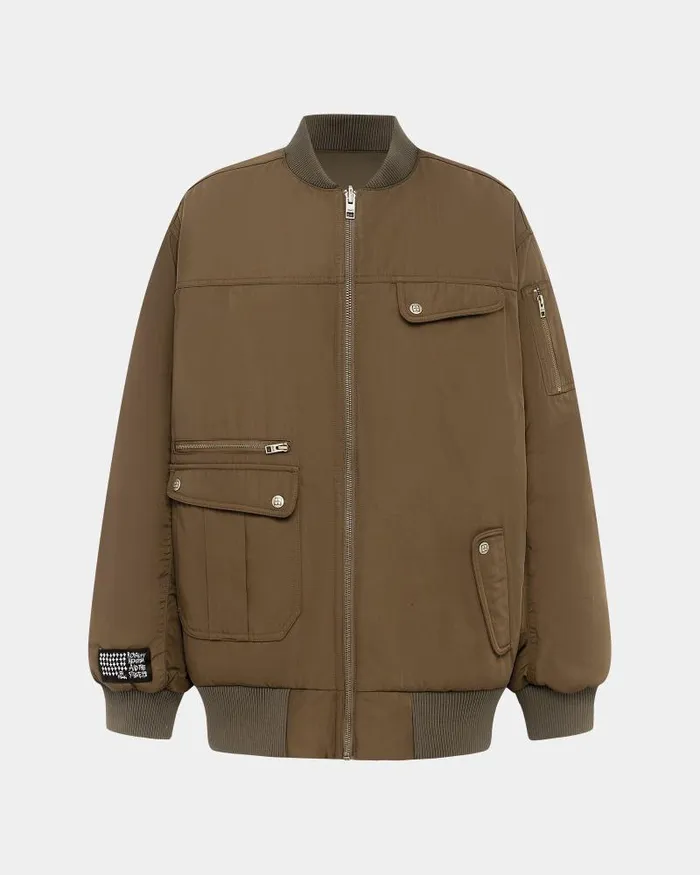 Ksubi Score Bomber Khakicedar Womens Jackets Ksubi Score Bomber Khakicedar Womens Jackets