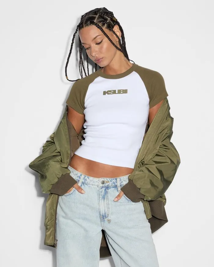 Ksubi Score Bomber Khakicedar Womens Jackets Ksubi Score Bomber Khakicedar Womens Jackets