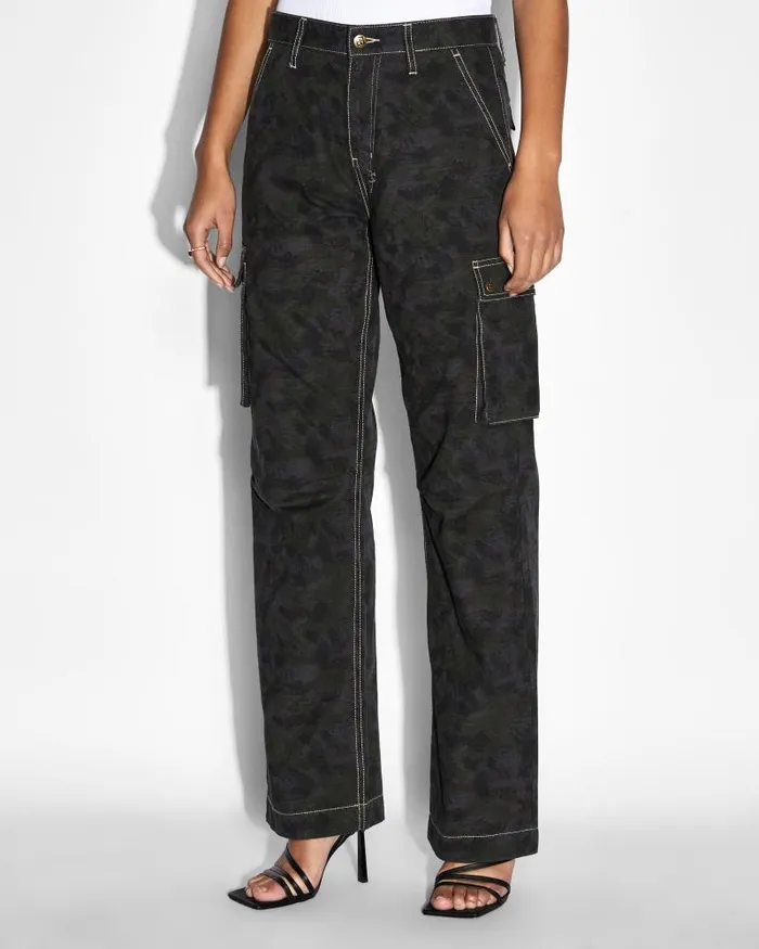 Ksubi Squad Cargo Camo Womens Pants