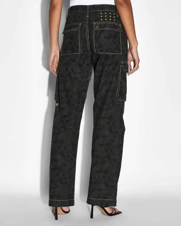Ksubi Squad Cargo Camo Womens Pants