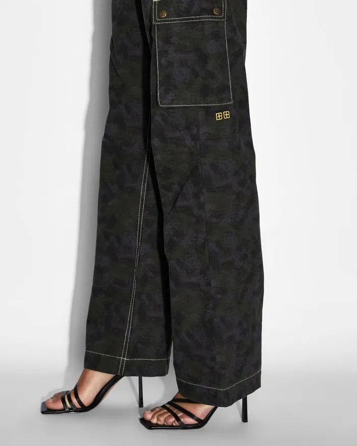 Ksubi Squad Cargo Camo Womens Pants