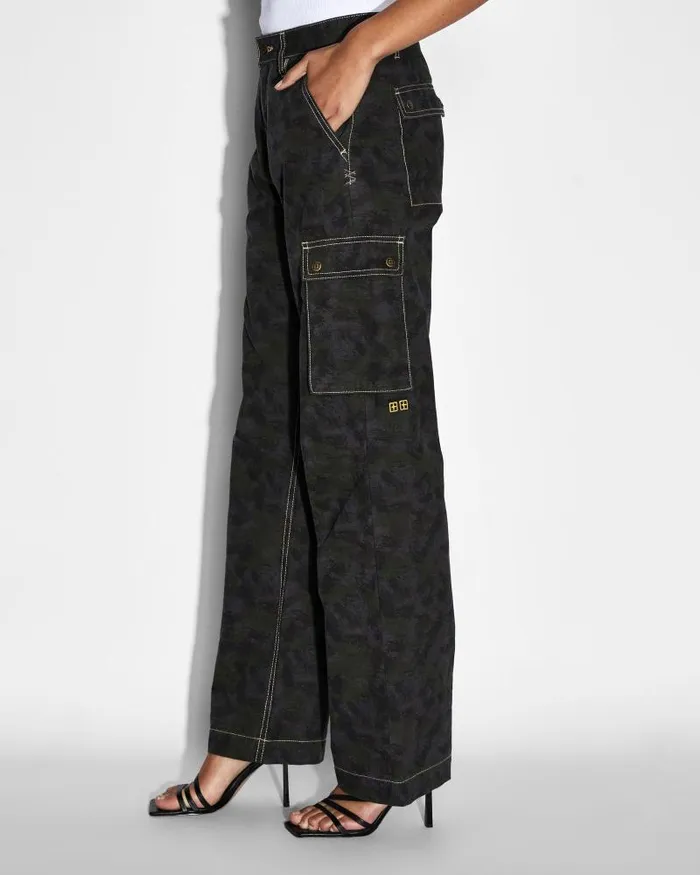 Ksubi Squad Cargo Camo Womens Pants