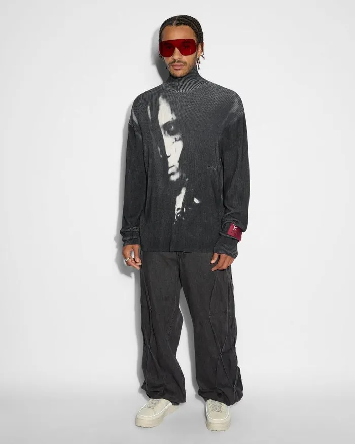 Ksubi Trippie Knit Black Mens Knits