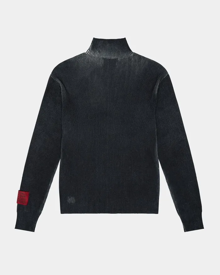 Ksubi Trippie Knit Black Mens Knits