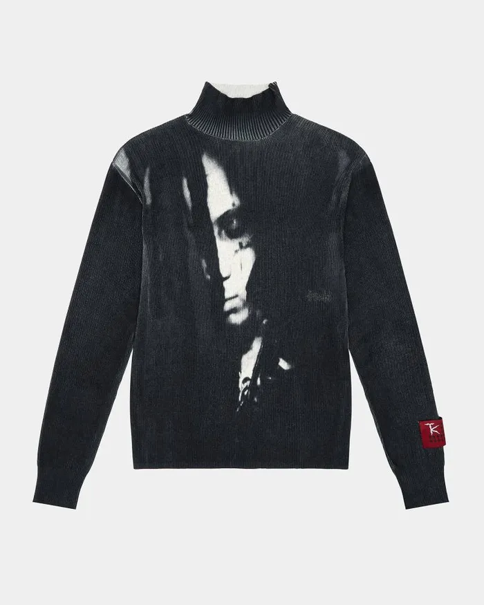 Ksubi Trippie Knit Black Mens Knits