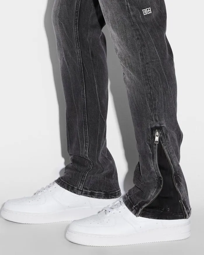 Ksubi Van Winkle Chamber Black Mens Skinny