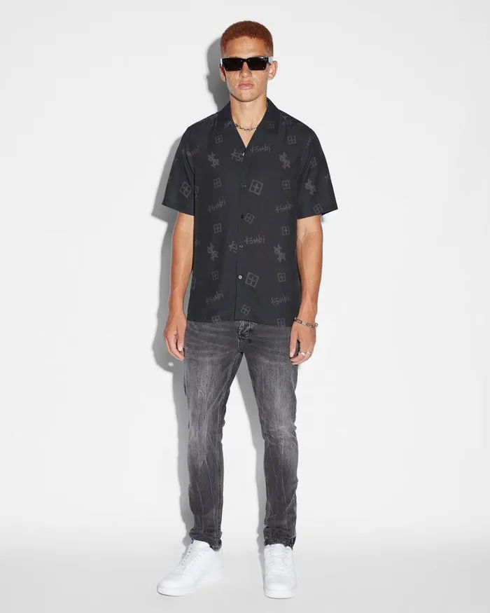 Ksubi Van Winkle Chamber Black Mens Skinny