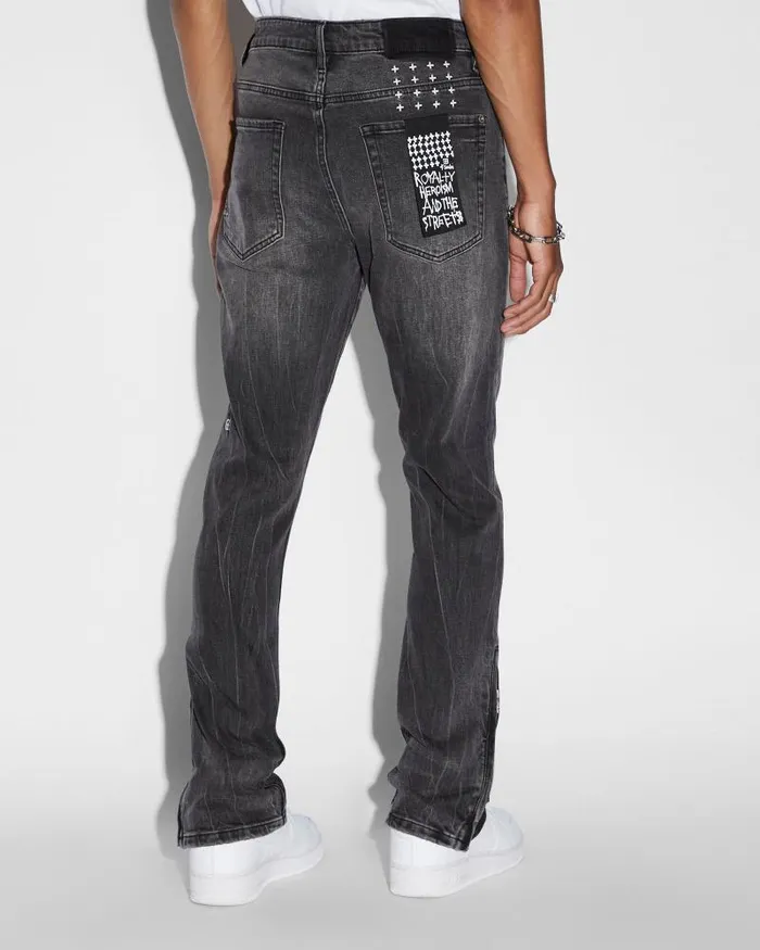 Ksubi Van Winkle Chamber Black Mens Skinny