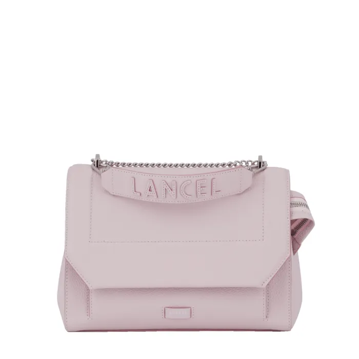 L Flap Bag Dragee Pink Women Lancel Hand Bags