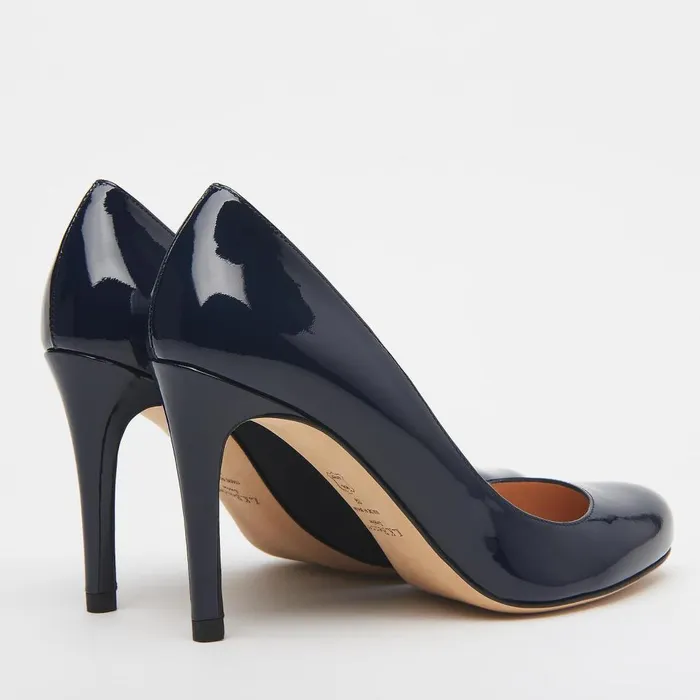 LKBennett Court Shoes Women Stila Navy Patent Courts LKBennett Court Shoes Women Stila Navy Patent Courts