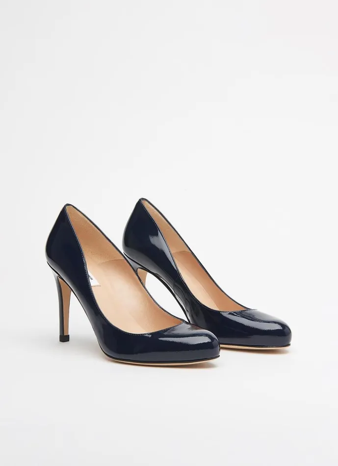 LKBennett Court Shoes Women Stila Navy Patent Courts LKBennett Court Shoes Women Stila Navy Patent Courts