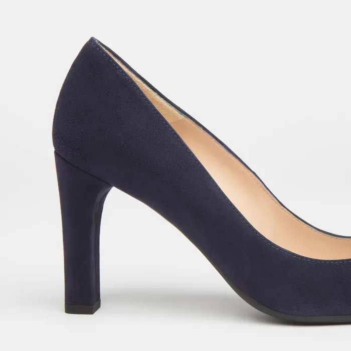 LKBennett Court Shoes Women Tess Navy Suede Courts LKBennett Court Shoes Women Tess Navy Suede Courts