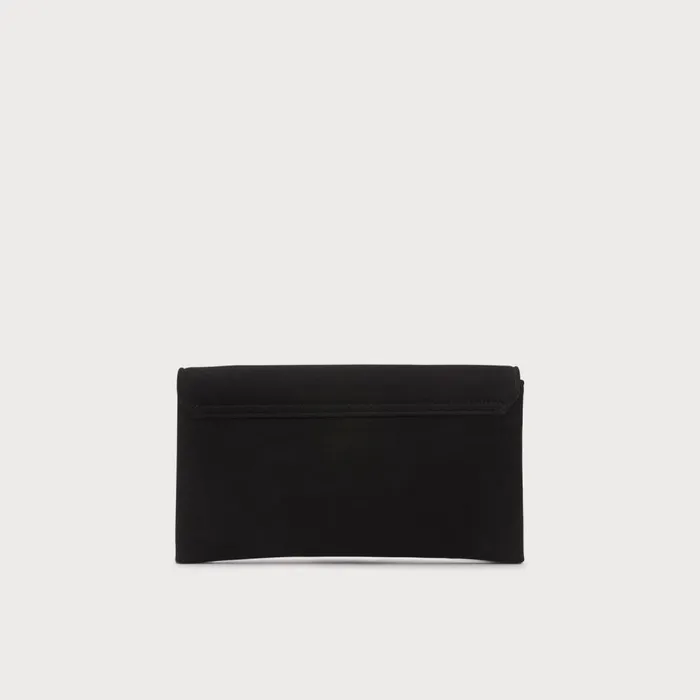 LKBennett CrossBody Bags Women Dora Black Suede Envelope Clutch LKBennett CrossBody Bags Women Dora Black Suede Envelope Clutch