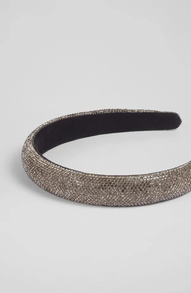 LKBennett Hair Accessories Women Gala Gunmetal Crystal Headband