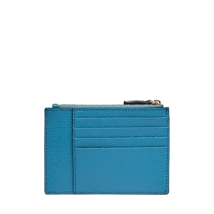 L Zip Card Holder Wave Blue Women Lancel Purse L Zip Card Holder Wave Blue Women Lancel Purse
