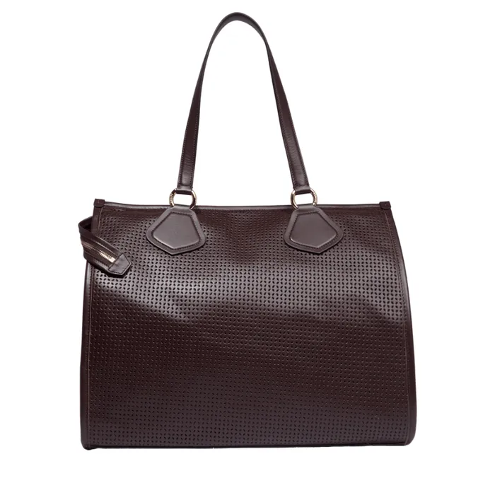L Zip Tote Chocolate Women Lancel Tote Bags L Zip Tote Chocolate Women Lancel Tote Bags