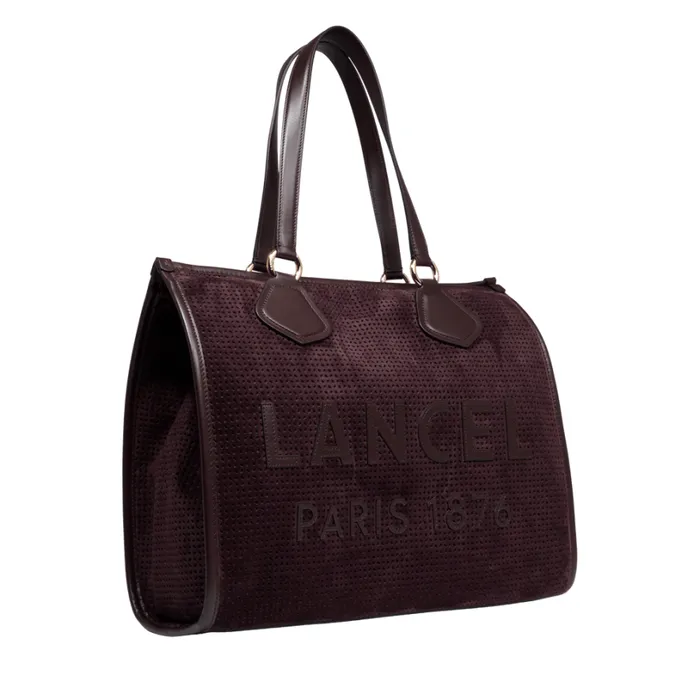 L Zip Tote Chocolate Women Lancel Tote Bags L Zip Tote Chocolate Women Lancel Tote Bags