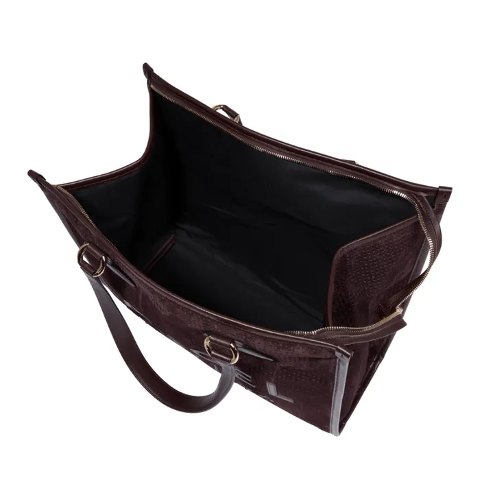 L Zip Tote Chocolate Women Lancel Tote Bags L Zip Tote Chocolate Women Lancel Tote Bags