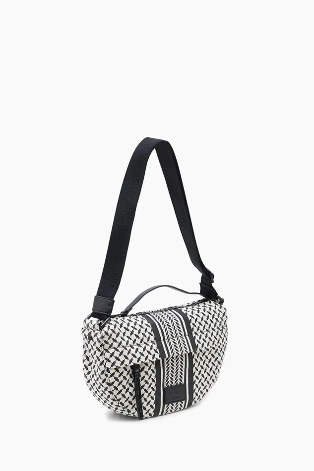 Lala Berlin Bags Crossbody Melly Canvas Heritage Stripe Black 8211 Women