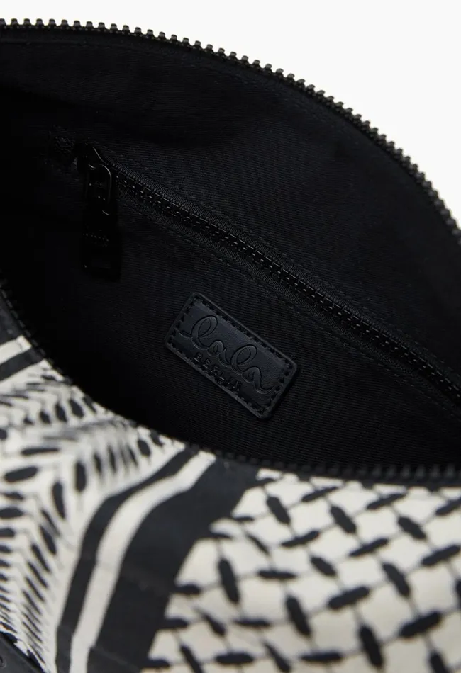 Lala Berlin Bags Crossbody Melly Canvas Heritage Stripe Black 8211 Women
