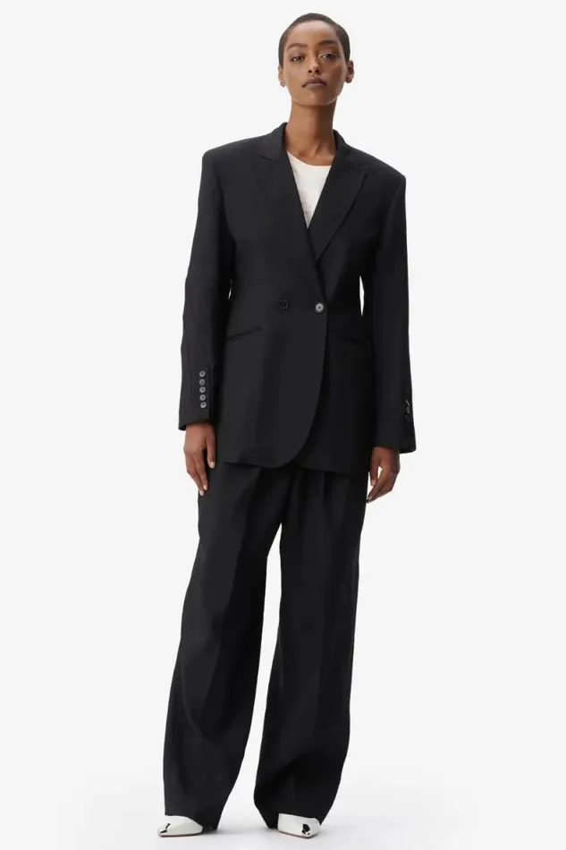 Lala Berlin Coats and Jackets Jacket Jupiter Viscose Mix Black 8211 Women