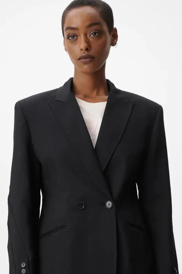 Lala Berlin Coats and Jackets Jacket Jupiter Viscose Mix Black 8211 Women