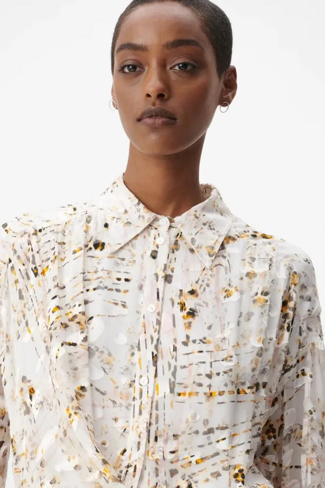 Lala Berlin Dresses Dress Dijan Viscosesilk Blend Stripy Leo 8211 Women