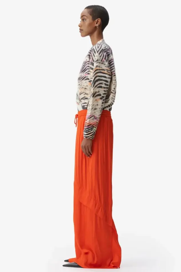 Lala Berlin Pants and Skirts Pants Perre Polyester Mix Paprika 8211 Women