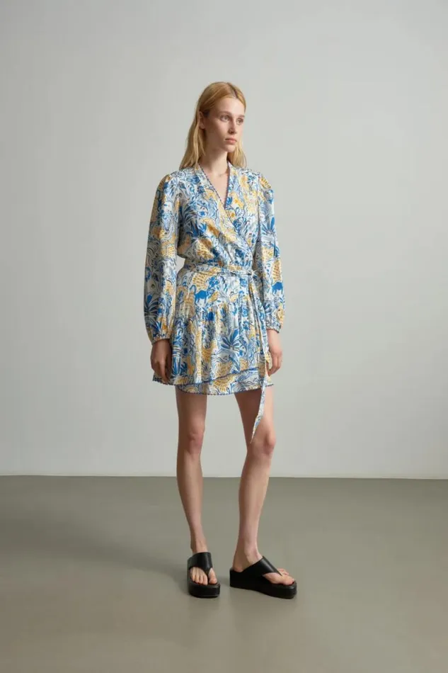 Lala Berlin Shirts and Blouses Blouse Betta Linenviscose Blend Magic Garden Day 8211 Women
