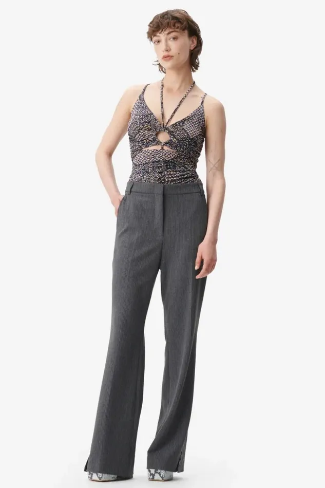 Lala Berlin Shirts and Blouses Top Tamiki Viscose Mix Heritage Star Black 8211 Women
