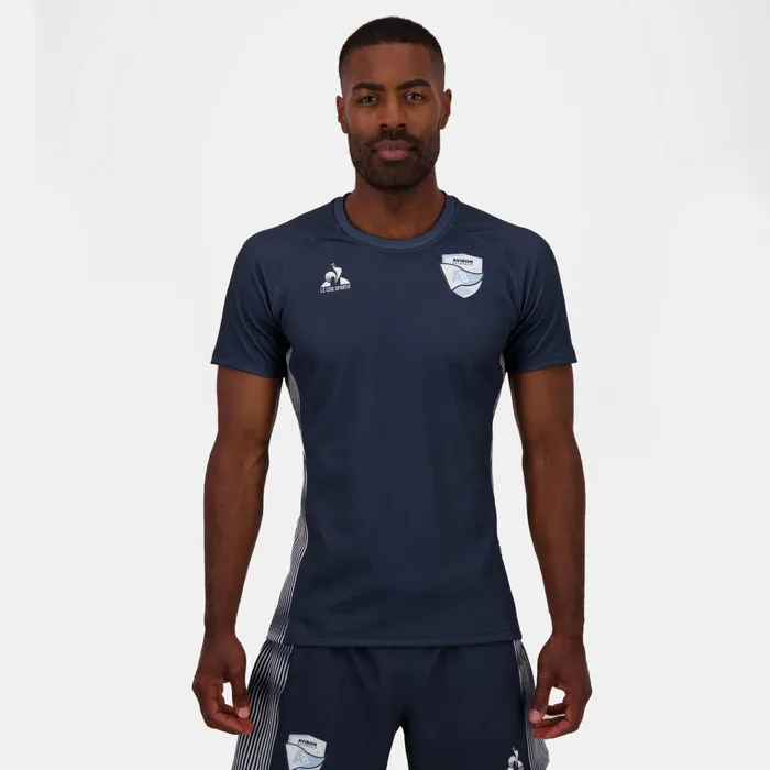 Le Coq Sportif Aviron Bayonnais 8211 Training Outfit TShirt Men Tshirts And Tops