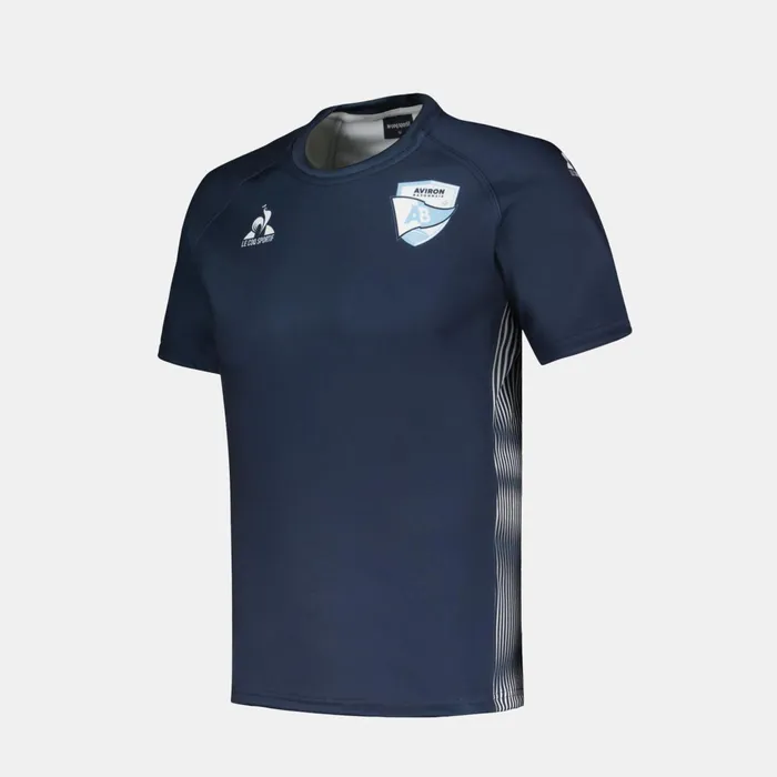 Le Coq Sportif Aviron Bayonnais 8211 Training Outfit TShirt Men Tshirts And Tops