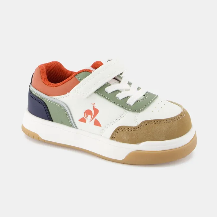 Le Coq Sportif CHAUSSURES BB Shoes LCS COURT BREAKER INF Kids Optical Whiteorange Kids Baby And Toddler Le Coq Sportif CHAUSSURES BB Shoes LCS COURT BREAKER INF Kids Optical Whiteorange Kids Baby And Toddler