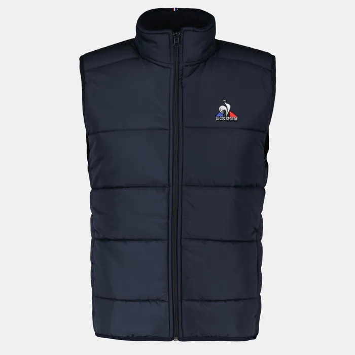 Le Coq Sportif Essentiels Down Jacket Sans Manche Sky Captain Men Jackets
