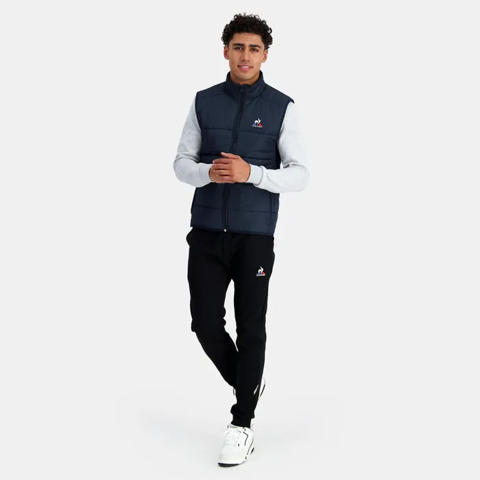 Le Coq Sportif Essentiels Down Jacket Sans Manche Sky Captain Men Jackets