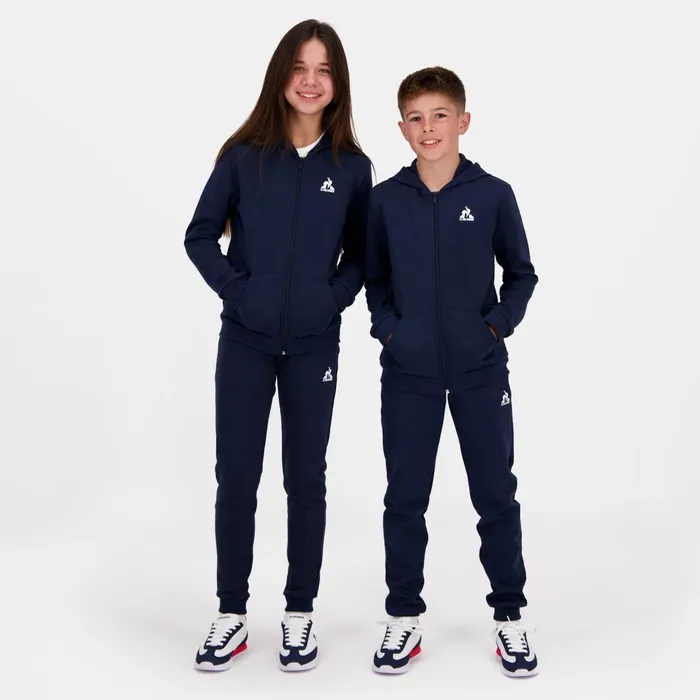Le Coq Sportif Essentiels ZipUp Hoodie Kids Kids Sweatshirts And Hoodies