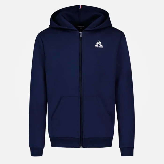 Le Coq Sportif Essentiels ZipUp Hoodie Kids Kids Sweatshirts And Hoodies